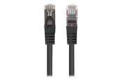 Netzwerk - Kabel - Lanberg patch cable - 2 m - black RAL 9004 - Schwarz - PCF6-20CC-0200-BK