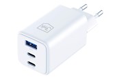 Handys - Adapter und Ladegeräte - 3mk Hyper power adapter - GaN - USB 2 x USB-C - 65 watt - 5903108640107