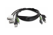 Display Kabel - StarTech.com Startech adapter cable - TAA Compliant - 1.8 m - SK2DVI2HDMMKVM06-TAA