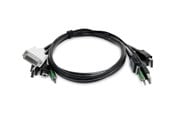 Display Kabel - StarTech.com Startech adapter cable - TAA Compliant - 1.8 m - SKDVI2HDDP06MMKVM06T