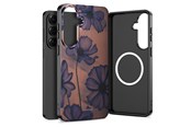 Handys - Cover & Cases - Tech-Protect Lamano MagSafe Case for Samsung Galaxy A57 5G - Brown and Purple - 5906302392216