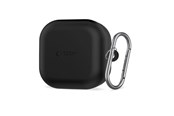 Handys - Cover & Cases - Tech-Protect  Silicone Hook Case for Samsung Galaxy Buds 4 / 4 Pro - Black - 5906302392865