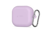 Handys - Cover & Cases - Tech-Protect Silicone Hook Case for Samsung Galaxy Buds 4 / 4 Pro - Purple - 5906302392872