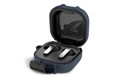 Handys - Cover & Cases - Tech-Protect Slim Hook Case for Samsung Galaxy Buds 4 / 4 Pro - Navy Blue - 5906302392964
