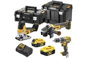 Haus & Garten - Dewalt DCK329P2T-QW 8-piece power tool set - DCK329P2T-QW