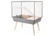 Nagetiere - Zolux Neo Muki H58 grey - cage for rodents - 3336020056213
