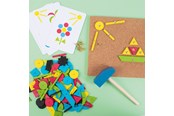 Kreativ-Spiele - Playbox Kreasæt m/hammer & søm 210 dele - 27143