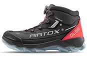 Sicherheitsausrüstung & Arbeitskleidung - AIRTOX GL66 Sicherheitsstiefel, leicht, Whitelayer Nageldurchtrittschutz, PRO smart lacing, schwarz/rot - Gr. 42 - GL66_42