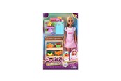 Dolls & Accessories - Masen Anlily dukke m/frugt & grøntsage bod - 17097