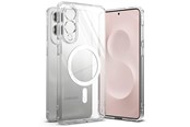 Handys - Cover & Cases - Ringke Fusion Magnetic MagSafe Case for Samsung Galaxy S25 Edge - Transparent - 8800293854333