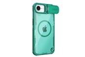 Handys - Cover & Cases - Nillkin Iceblade Prop Magnetic Case with Camera Cover and Stand for iPhone 16e / 17e - Green - 6902048296374