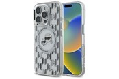 Handys - Cover & Cases - Karl Lagerfeld IML Monogram Karl & Choupette Head MagSafe iPhone 16 Pro Case - Clear - 3666339318505