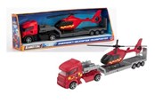 Spielzeugauto - Teamsterz Street Kings Die-cast Emergency Heli Transporter - 1400046HTI