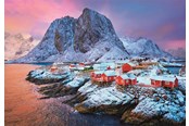Puzzle - Clementoni Puslespil HQC Hamnøy Village 500 brikker Boden - 35144