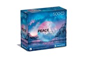 Puzzle - Clementoni Puzzle Peace Collection Light Blue 500 pieces 2D Puzzles - 35116