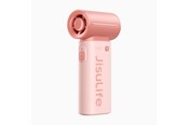 Powerbank (Akku) - Jisulife Handheld Fan Life9 5000mAh Portable Mini Blower USB Fan - Pink - 5000 mAh - 6975061532729
