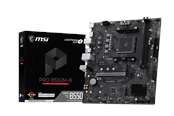 Mainboard - MSI PRO B550M-B Mainboard - AMD B550 - AMD AM4 - DDR4 RAM - Micro-ATX - PRO B550M-B