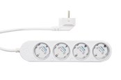 Smart-Home - Shelly Power Strip Gen4 White - WLAN und Zigbee-Steckdosenleiste - Shelly_PS4_Gen4_w