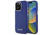 Handys - Cover & Cases - Karl Lagerfeld FW Metal Plate MagSafe iPhone 16 Pro Case - Blue - 3666339318987