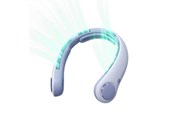 Powerbank (Akku) - Jisulife Neck Fan 4 5000mAh Portable USB Neck Fan - Light Blue - 5000 mAh - 6975061536710