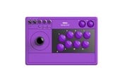 Gaming Zubehör - 8BitDo Arcade Stick for Nintendo Switch 1 & 2 - PC - Purple - Wireless Arcade stick - Nintendo Switch - 6922621509028