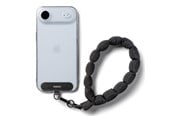 Handys - Anderes Zubehör - Ringke Holder & Puffer Hand Strap Phone Lanyard - Black - 8800328813809