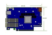 Netzwerkadapter (Netzkarte, Druckserver, u.s.w.) - NVIDIA BlueField-3 P-Series B3240 - 900-9D3B6-00CN-AB0