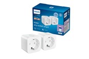Smart-Home - Philips Smart Lighting Smart Plug mit Energiemessgerät 2er-Pack - 929004751941