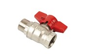 Armaturen - Cimberio RED6 Kugelhahn Muffe/Nippel, 1/2" - RED6/1MF1/2
