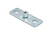 Rohraufhängung und Kupplungen - Fischer GPL Grundflansch, M8 - 79665