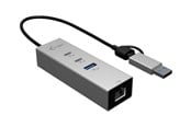 USB-Hubs - I-Tec - hub - 3 ports USB-Hubs - 3 - Grau - CAMETALG325HUB