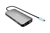 Dockingstationen - I-Tec - docking station - USB-C / USB4 / Thunderbolt 3 / Thunderbolt 4 / Thunderbolt 5 - HDMI DP VGA - 1GbE - C31NANOTRIDOCKPD