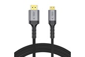 Display Kabel - Tech-Protect UltraBoost Mini HDMI to HDMI 2.1 8K 60HZ 200cm Cable - Black - 5906302323708