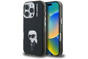 Handys - Cover & Cases - Karl Lagerfeld IML Aquarelle Karl & Logo MagSafe Case for iPhone 16 Pro - Black - 3666339465308