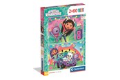 Puzzle - Clementoni Puzzle Gabby's Dollhouse 2x60 pieces (2025) Boden - 24819