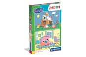 Puzzle - Clementoni Puzzle Peppa Pig 2026 2x60 pieces Boden - 24833