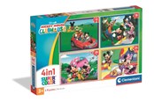 Puzzle - Clementoni Puzzle 4-in-1 Mickey Mouse Club House 2026 Boden - 21755