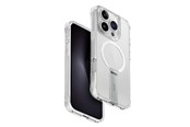 Handys - Cover & Cases - UNIQ Eleva with Vertica Stand Case for iPhone 16 Pro - Transparent - 8886463690710
