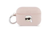 Handys - Anderes Zubehör - Karl Lagerfeld Monogram Karl Head Case for AirPods Pro 3 - Pink - 3666339574659