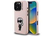 Handys - Cover & Cases - Karl Lagerfeld Silicone Karl Sketch MagSafe Case for iPhone 16 Pro Max - Pink - 3666339462970