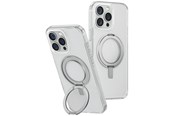 Handys - Cover & Cases - UNIQ Swivix 360 Rotating Kickstand Case for iPhone 16 Pro Max - Transparent - 8886463692035