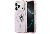Handys - Cover & Cases - Karl Lagerfeld IML Peekaboo MagSafe Case for iPhone 17 Pro Max - Pink - 3666339606862