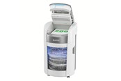 Makulatoren / Aktenvernichter - Leitz IQ OptiMax Autofeed Small Office 200 Mikroschnitt Aktenvernichter P-5 - 80390000