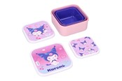 Schul-Zubehör - Hello Kitty & Friends Snack box (3in1) Kuromi Fresh Bites - 335-01447