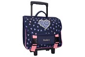 Schul-Zubehör - Studio V Trolley school backpack  Heart To Heart - 215-01359