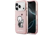 Handys - Cover & Cases - Karl Lagerfeld Karl & Choupette Back MagSafe Case for iPhone 17 Pro - Pink - 3666339607654