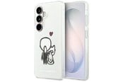 Handys - Cover & Cases - Karl Lagerfeld IML Karl&Choupette MagSafe Case for Samsung Galaxy S26 - Transparent - 3666339612825