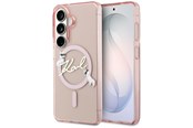 Handys - Cover & Cases - Karl Lagerfeld IML KC Script MagSafe Case for Samsung Galaxy S26 - Pink - 3666339612641