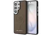 Handys - Cover & Cases - Karl Lagerfeld Embossed Ring Initials MagSafe Case for Samsung Galaxy S26 Ultra - Brown - 3666339612481