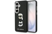 Handys - Cover & Cases - Karl Lagerfeld Saffiano Double Heads Metal Case for Samsung Galaxy S26 - Black - 3666339612313